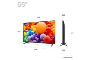 55 Inch LG UHD AI UT73 4K Smart TV 2024 - Image 3