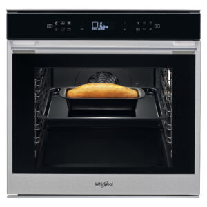 Four multifonction encastrable Whirlpool couleur inox, pyrolyse - W7 OM4 4S1 P