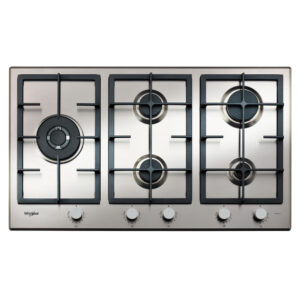 Gazinière Whirlpool gaz 5 feux GMAL 9522IXL