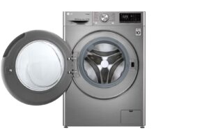 Lave-linge de 9 kg à chargement frontal, AI Direct Drive Motor, vapeur, couleur argent F4V5VYP2T - Image 2